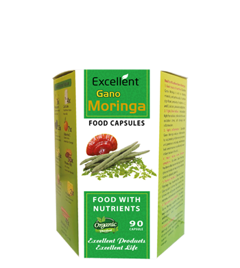 Excellent Gano Moringa Food Capsule- 90 Capsule