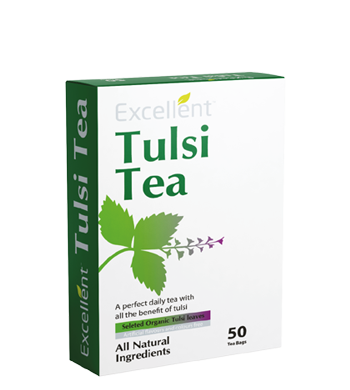 Excellent Tulsi Tea Organic Tea - Green Tea 50 bags