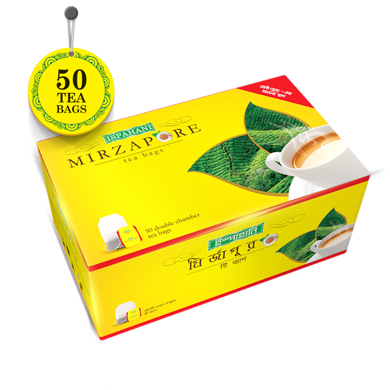 Ispahani Mirzapore Tea Bag (50 Tea Bags) - 100gm