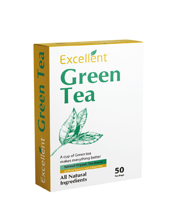 Excellent organic green tea -50 bags